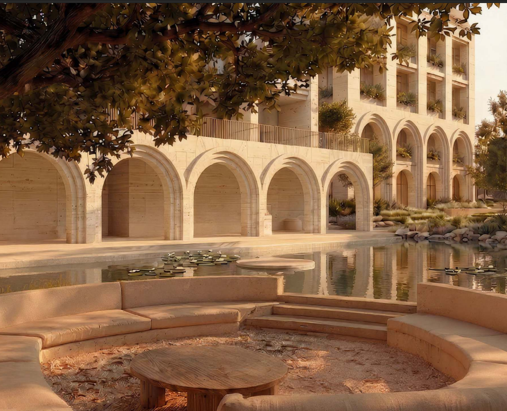 Arancia Yards wellness and landscape visual