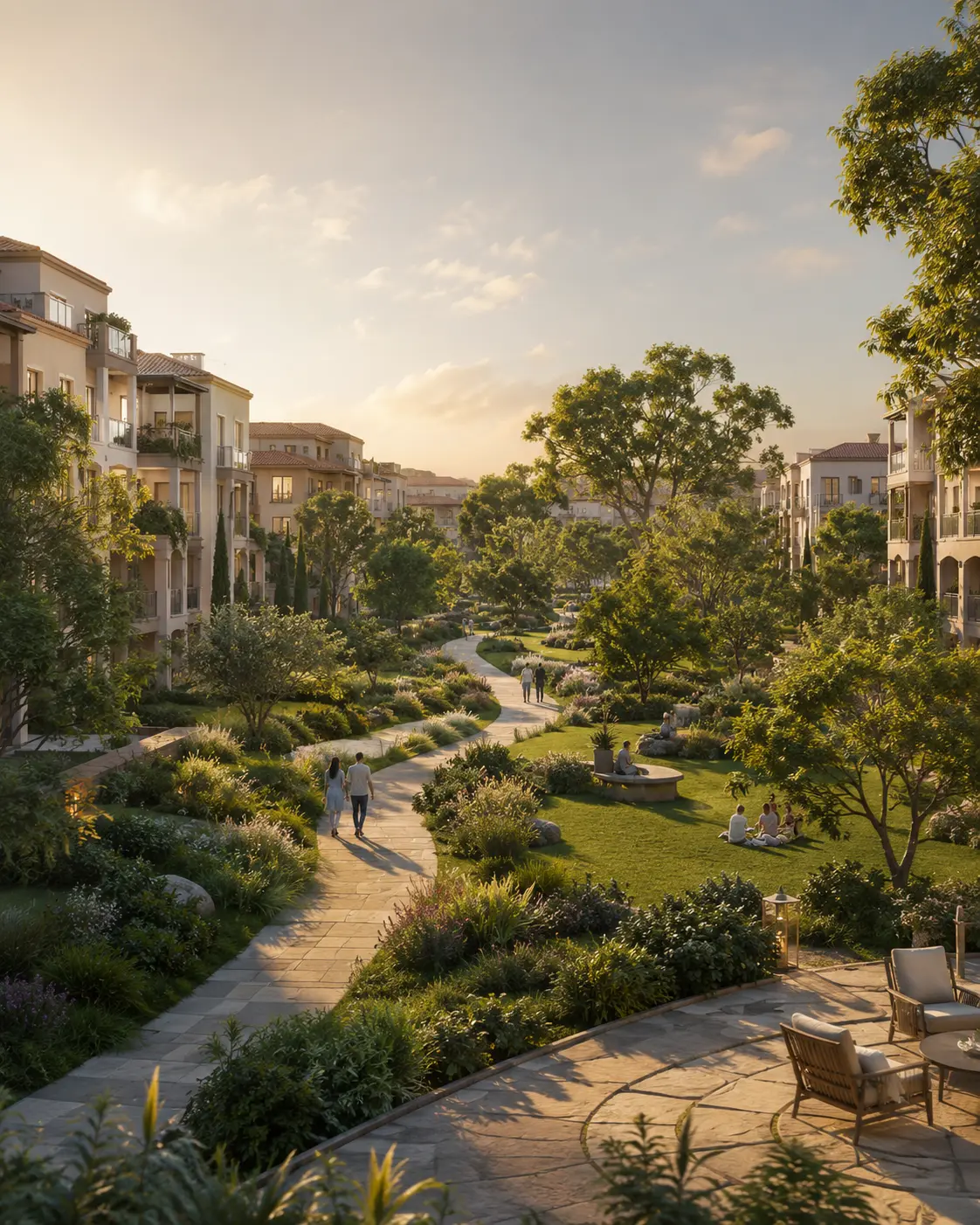 Arancia Yards landscape-first open-air design